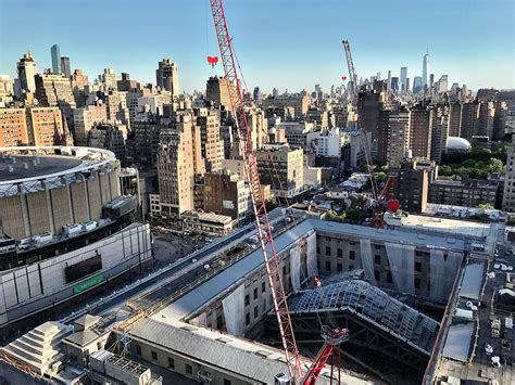 PHOTOS: See Moynihan Train Hall's massive skylight being installed | 6sqft