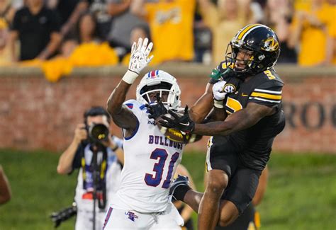 WATCH: Missouri Tigers Freshman WR Luther Burden Catches First Career TD - MizzouCentral