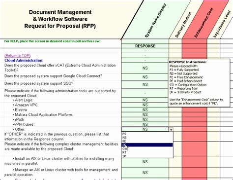 10 Document Management Excel Template - Excel Templates