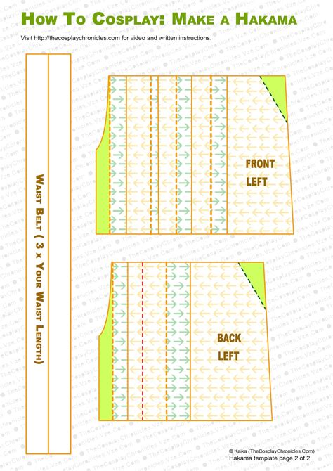 How To Cosplay: making a Hakama the simple way