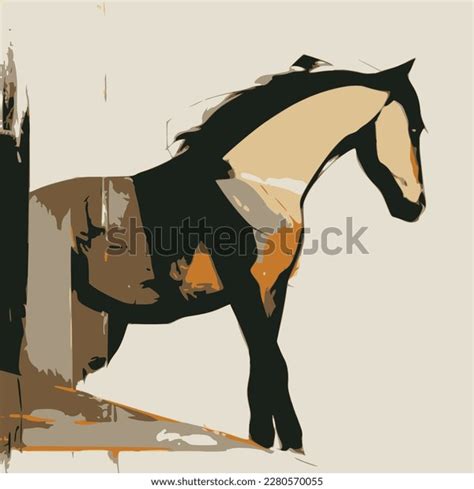 Horse Painting Abstract Photos and Images | Shutterstock