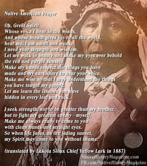 Native American Prayer | Native History Magazine