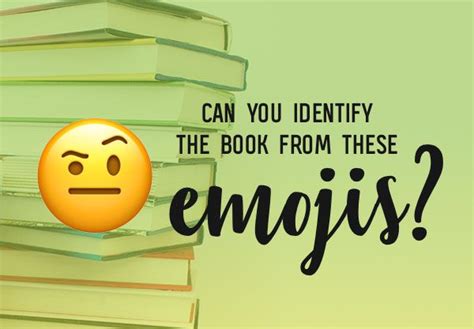 Can You Identify These YA Books From Just a Few Emojis? | Ya books ...