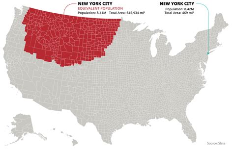 New York Population Map