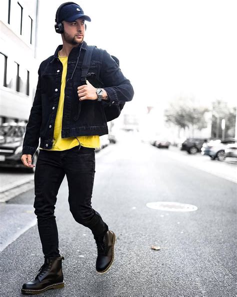 Mens Fashion Guide: Photo | Dr martens men outfit, Mens outfits, Dr martens outfit