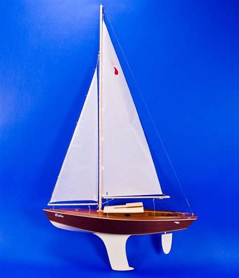 Aeronaut Bella Sailing Yacht AN3009/00 Model Boat Kit | Cornwall Model Boats