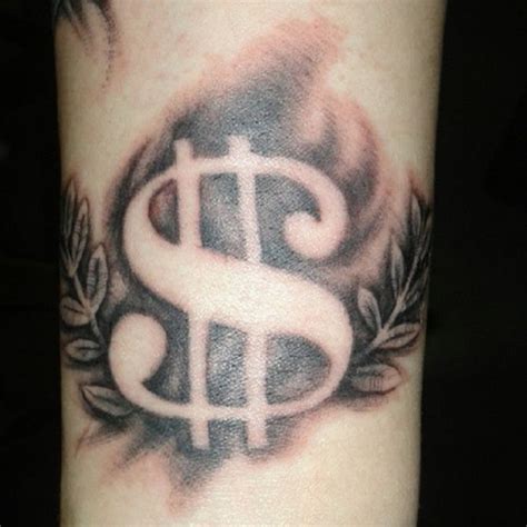 20+ Dollar Tattoos | Money tattoo, Money sign tattoo, Dollar sign tattoo