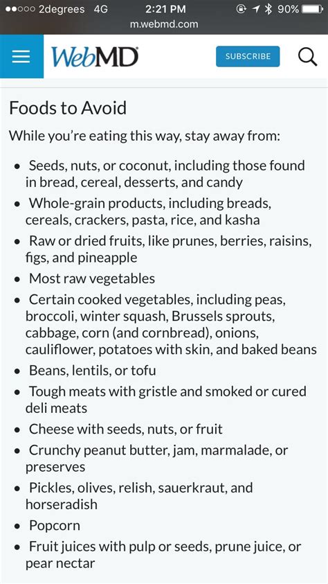 Google | Low residue diet, Chrons disease diet, Low fiber diet