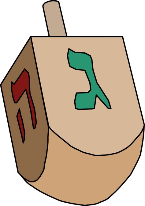 Simple Dreidel - Openclipart