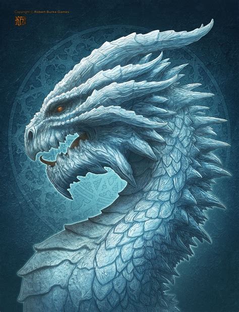 Ice Dragon by kerembeyit on DeviantArt | Сказочные существа, Мифические существа