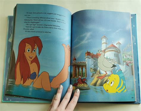 Vintage Disney the Little Mermaid Book Classic Storybook - Etsy