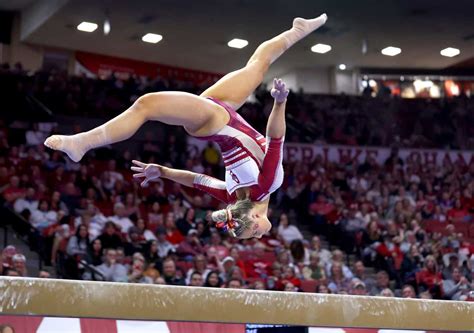 OU Gymnastics: Oklahoma's Ragan Smith Sets Record For Perfection as OU Rolls Michigan - Sports ...