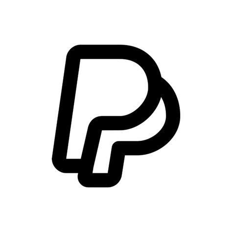 white paypal icon | App icon, App logo, Icon