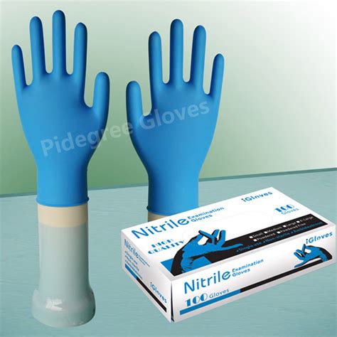 Blue Nitrile Gloves Powder Free Wholesale | Pidegree