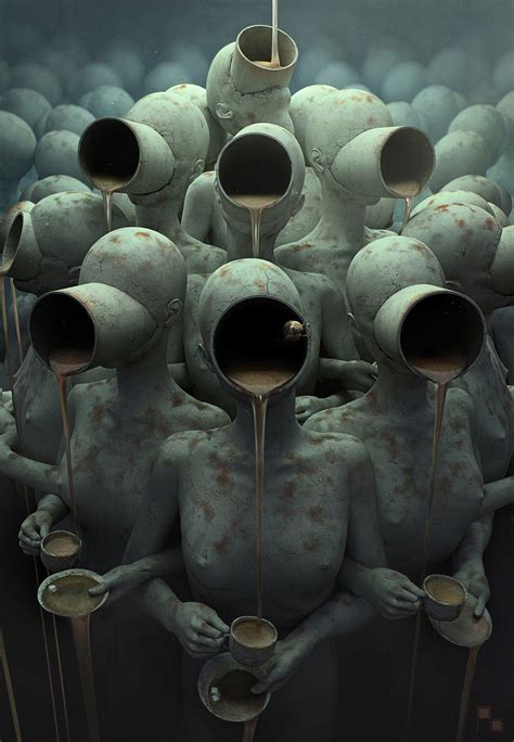 Anton Semenov -- this is horrifying but fascinating | Creepy art, Art ...