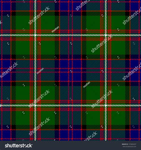 Clan Donald Tartan Plaid Pattern Seamless Design Stock Vector ...