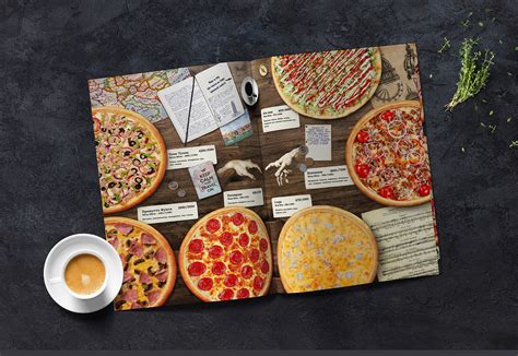 🔥 VIP-menu Pizza Mafia on Behance