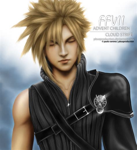 FFVII: Advent Children - CLOUD by pbozproduction on DeviantArt