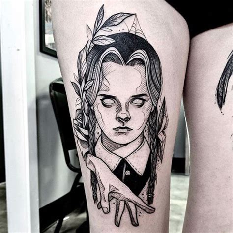 Horror Movie Tattoos, Spooky Tattoos, Halloween Tattoos, Leg Tattoos, Cute Tattoos, Sleeve ...