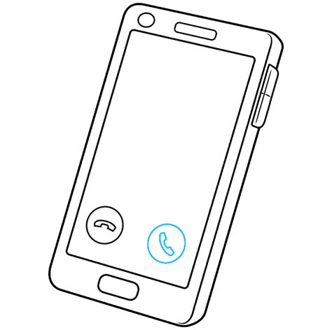 How to Draw a Phone - Really Easy Drawing Tutorial