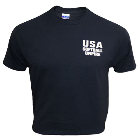 Navy USA Softball Umpire T-Shirt (#1005) – Official Gear