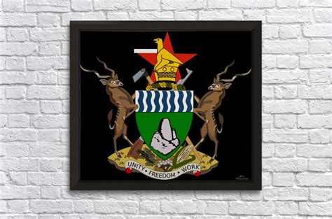 Zimbabwe Coat of Arms - Fun With Flags