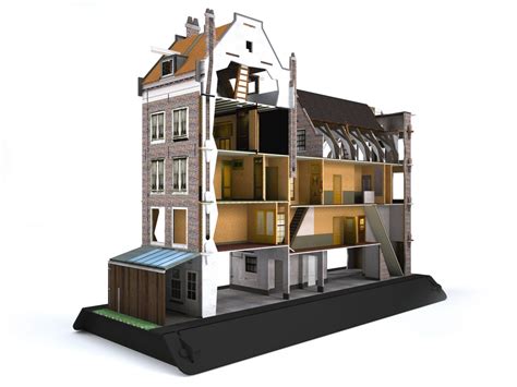 Anne Frank House Amsterdam ~ 3Dcarton - Just imagination