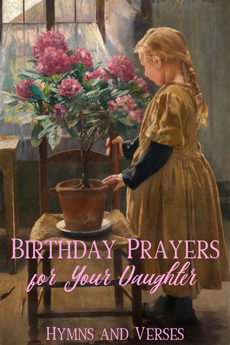 Birthday Prayers for Your Daughter | Hymns and Verses