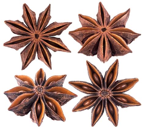 Premium Photo | Star anise spice isolated on white