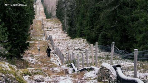 Video Finland begins construction of fence along border with Russia ...