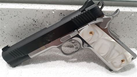 1911Kimber Custom 2 Tone Marble Grips | 1911 Kimber 45ACP With Marble Grips | Kimber1911 45ACP ...