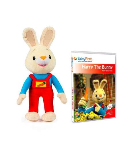 Baby First TV - Harry the Bunny Set 2 - Plush Toy and Harry the Bunny ...