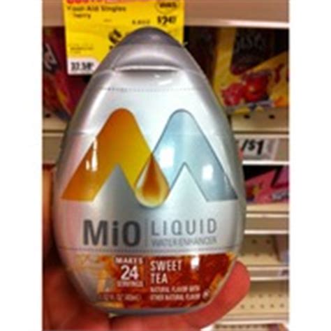 MiO Liquid Water Enhancer - Sweet Tea: Calories, Nutrition Analysis ...