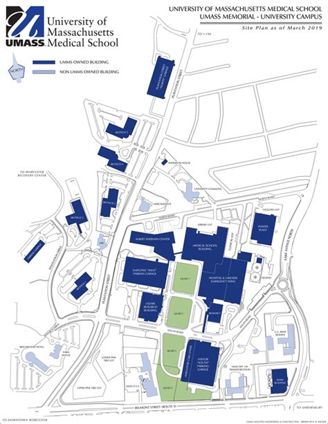 Campus Map - Umass Medical School