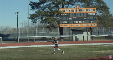 Libertyville High School Football Field Makes Super Bowl Commercial Appearance