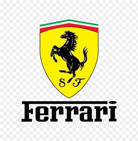 Ferrari Logo Vector - 461196 | TOPpng