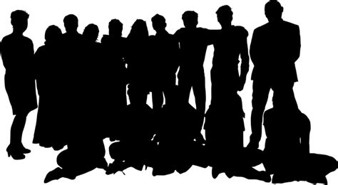 Crowd Png Group Of People Transparent Background - Clip Art Library