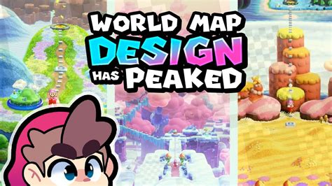 why the World Map of Super Mario Bros. Wonder is actually pretty cool ...