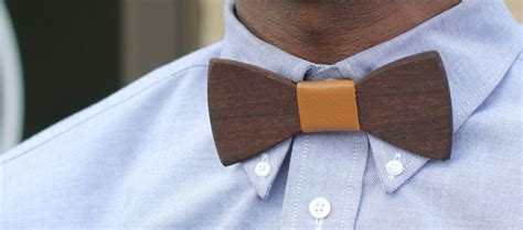 Wooden Bow Tie