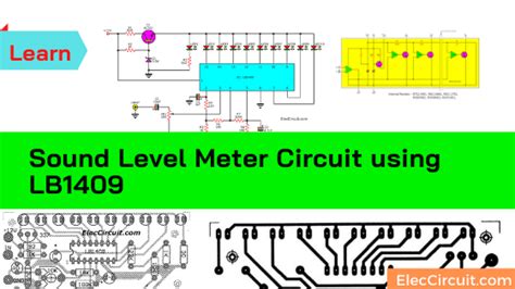 Analog vu meter schematic – Electronic projects circuits