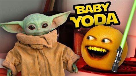 Annoying Orange: Baby Yoda Visits the Kitchen! | Annoying Orange Wiki | Fandom