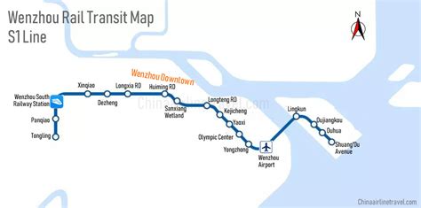 Wenzhou Metro Map, Subway Lines, Rail Transit Map, 2024