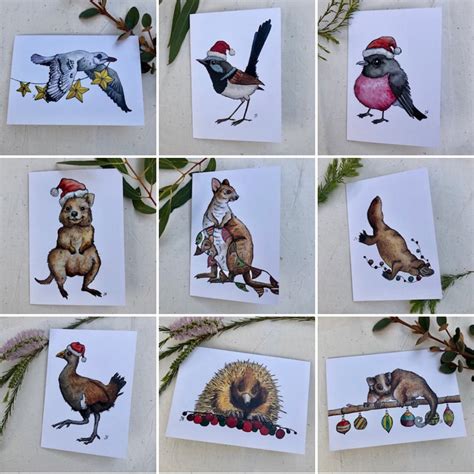 Australian Christmas Cards | Brush - Art Tasmania