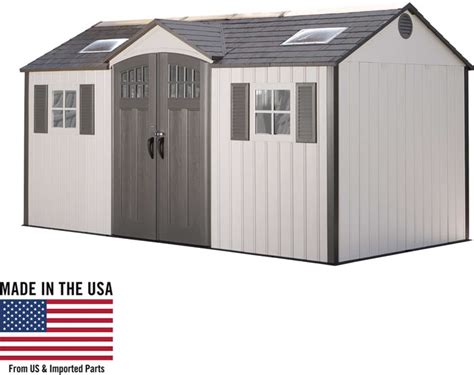 Lifetime 15x8 New Style Storage Shed Kit w/ Floor (60138)