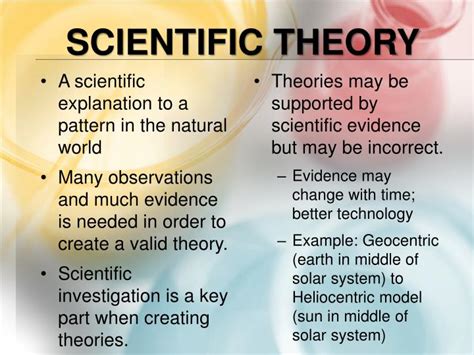 PPT - Big Idea 3 : The Role of Theories, Laws, Hypotheses, and Models ...