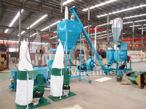 Mini Feed Mill Plant for 1 ton/h Shee