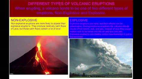 Different Types of Volcanic Eruption - YouTube