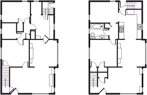 Builder's Bungalow | Bungalow, Kitchen floor plans, Hex tile floor