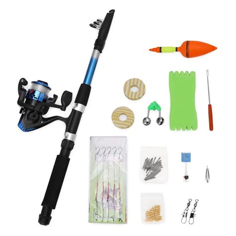 DEUKIO Fishing Rod Sets Fishing Tackle Accessories With Fishing Rods ...