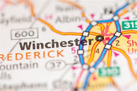 Winchester Street Map